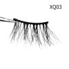 1Pair Mink Eyelashes Soft Natural Curl Half Eyelash For Eye Makeup Eye End Thicky Messy Handmade Lashes Hotsale Lash Wholesale