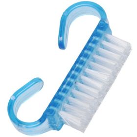 1 Piece Nail Tools Supplies Brush Nail Cleaning Dust Brush Dust Cleaning Nail Small Brush (Color: Blue)